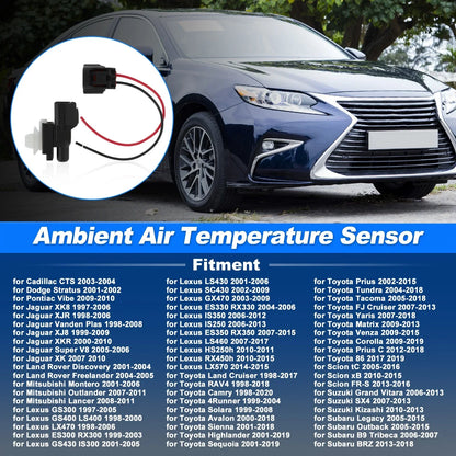 Ambient Air Temperature Sensor with Connector Pigtail
