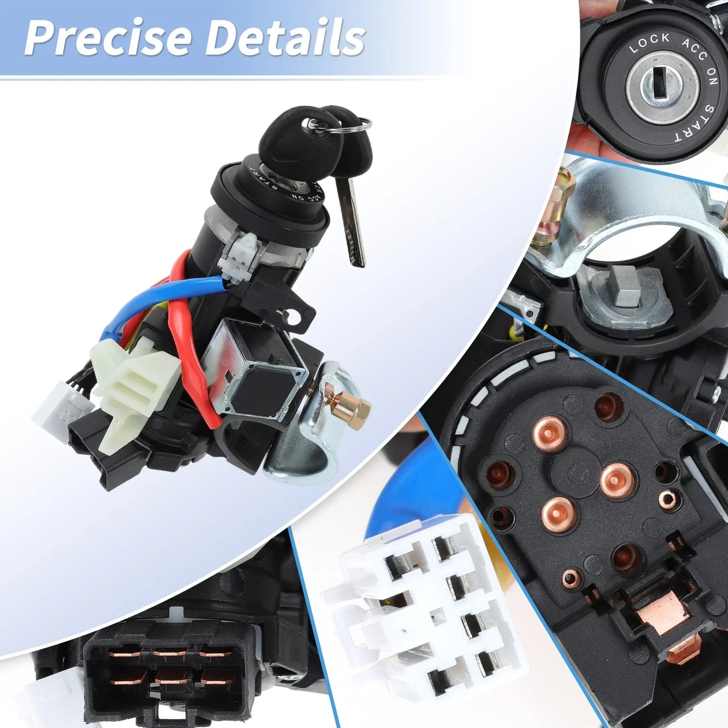 Ignition Lock Cylinder Assembly for Hyundai Sonata (2015-2019)