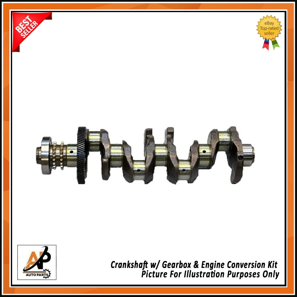 Crankshaft and Engine Conversion Kit Replacement for BMW 2.0 N47 (2007–2016)