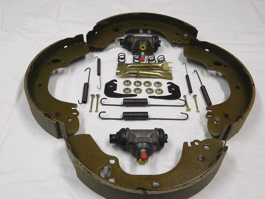 2 x Rear Brake Shoes & Wheel Cylinders for TF Rodeo 4WD (1997-2002)