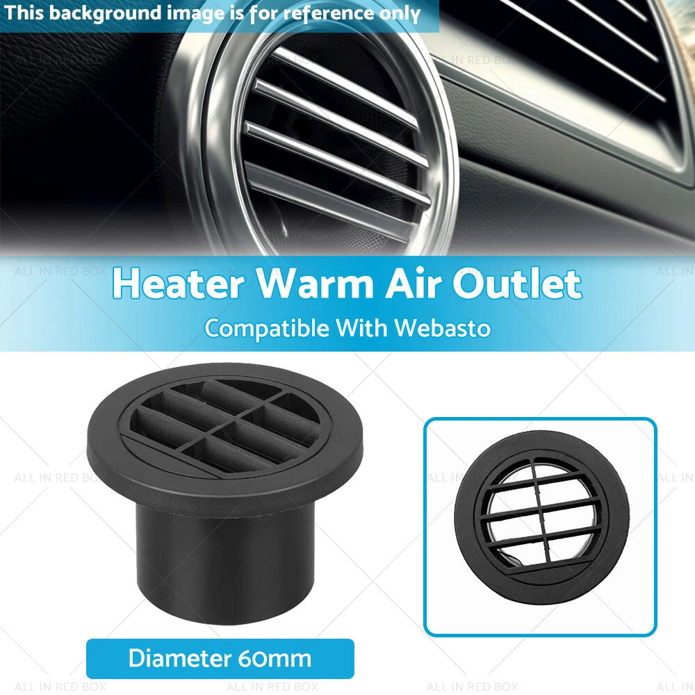 60mm Diesel Heater Duct Warm Air Vent for Webasto (Various Years)