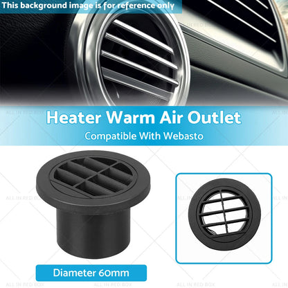 60mm Diesel Heater Duct Warm Air Vent for Webasto (Various Years)