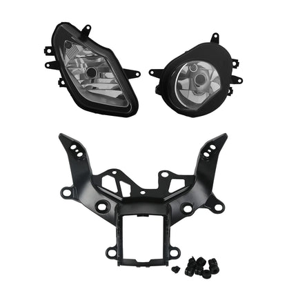 Front Headlight Assembly Upper Fairing Stay Bracket for BMW S1000RR (2009-2014)