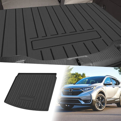 Flat Face Cargo Liner Rear Trunk Mat for Honda CR-V 2023-2025 5 Seat TPE 1 x