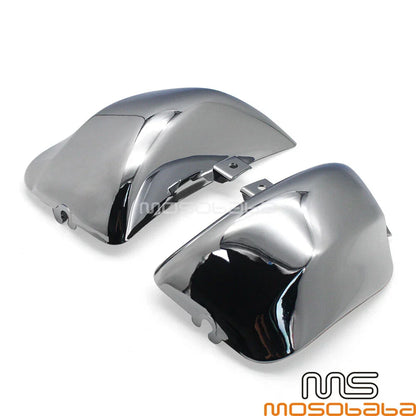 Chrome Side Battery Protect Cover for Yamaha Virago 535, 400 (1987-2007)