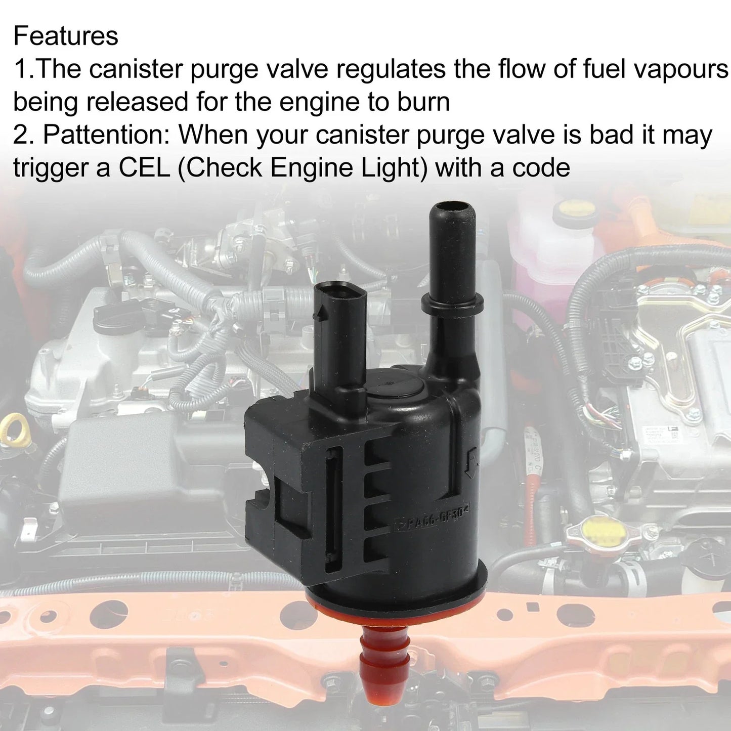 Vapor Canister Purge Valve for Dodge Ram ProMaster City Fiat (2015-2022)