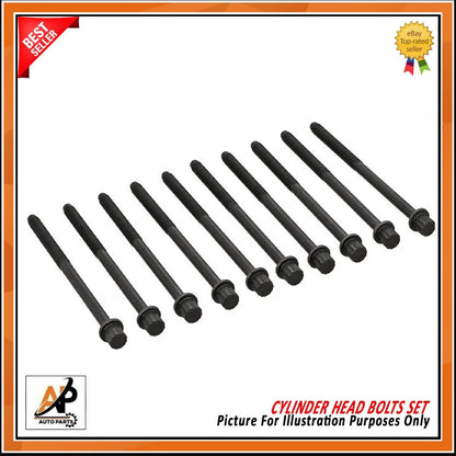 Cylinder Head Bolts Set Replacement for Honda Accord Civic 1.6 2.0 (1990–2007)