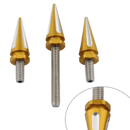 3 x Windshield Gold Screws for Harley Electra Street Glide Ultra Limited (2014+)