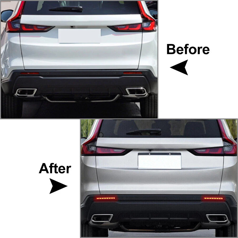 Rear Bumper Reflector DRL Brake Turn Signal Light for Honda CR-V (2023-2024)