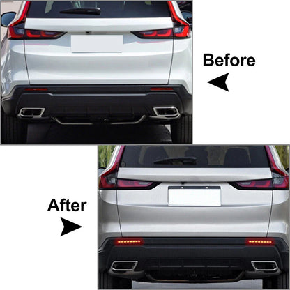 Rear Bumper Reflector DRL Brake Turn Signal Light for Honda CR-V (2023-2024)
