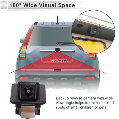 Rear View Camera 120-180 Degree for Hyundai Elantra (2011-2014)