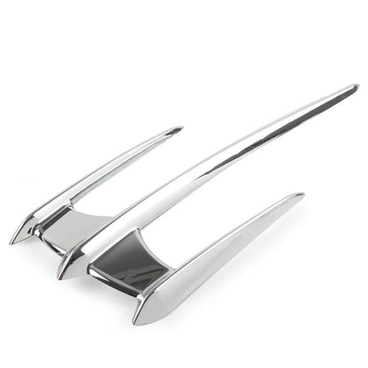 Chrome Fairing Trunk Lid Accents for Honda Goldwing GL1800 (2001-2011)