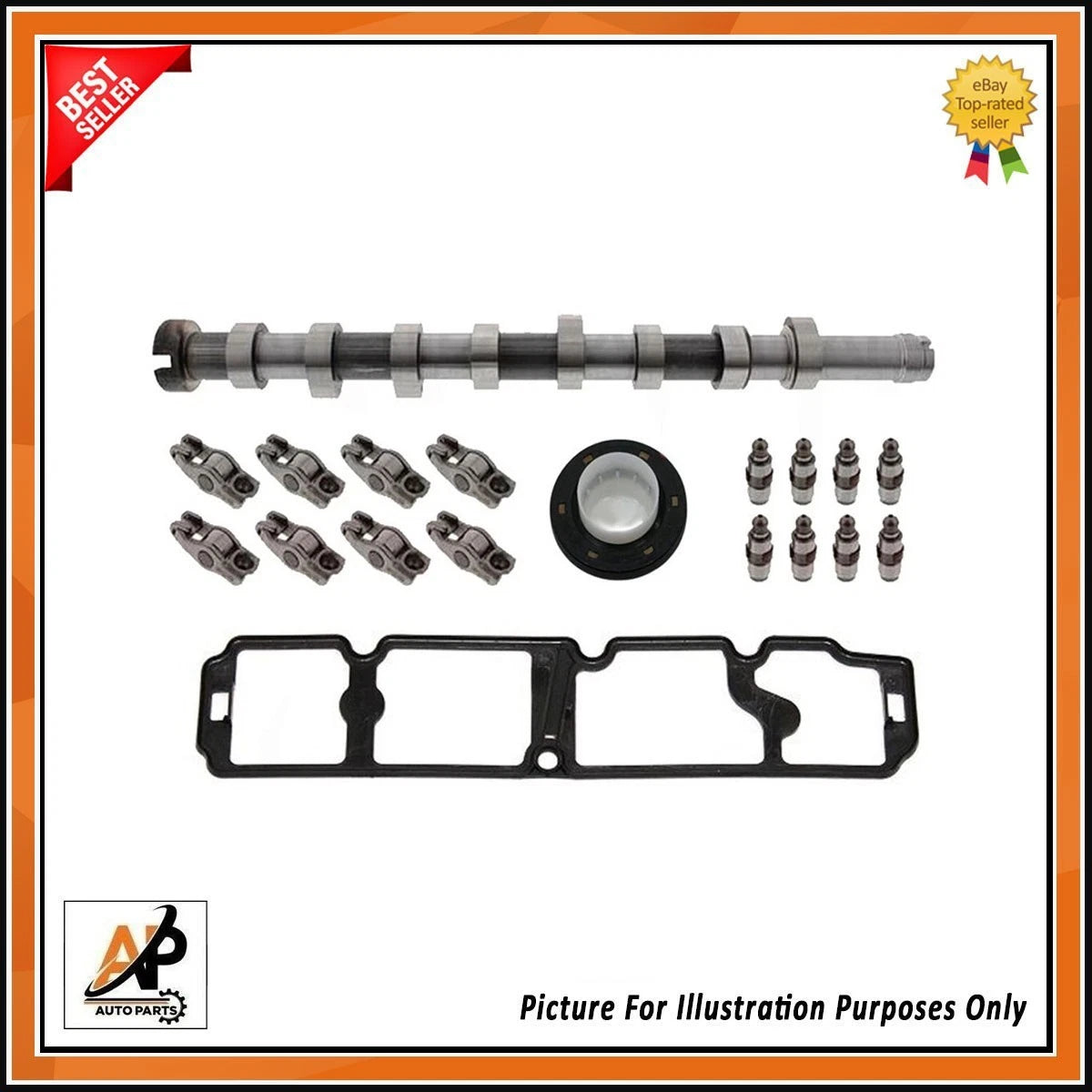 Camshaft Replacement for Volvo 1.6 8V D2 and D4162T (2012–2016)