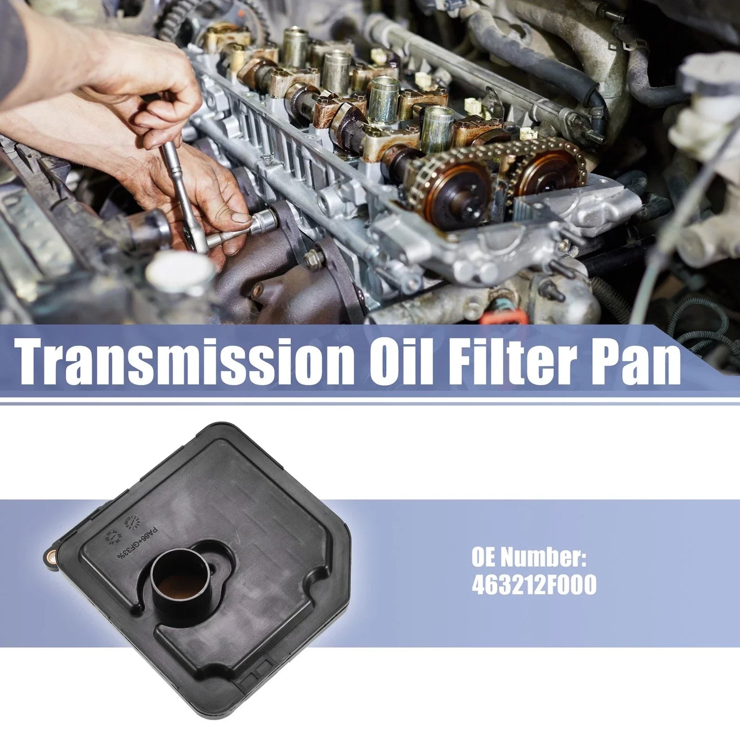 Transmission Filter Oil Pan for Hyundai Veloster (2019-2021)