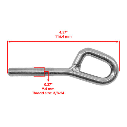 Deck Lift Rod & Yoke Replacement for John Deere 415 425 445 455 (2x)