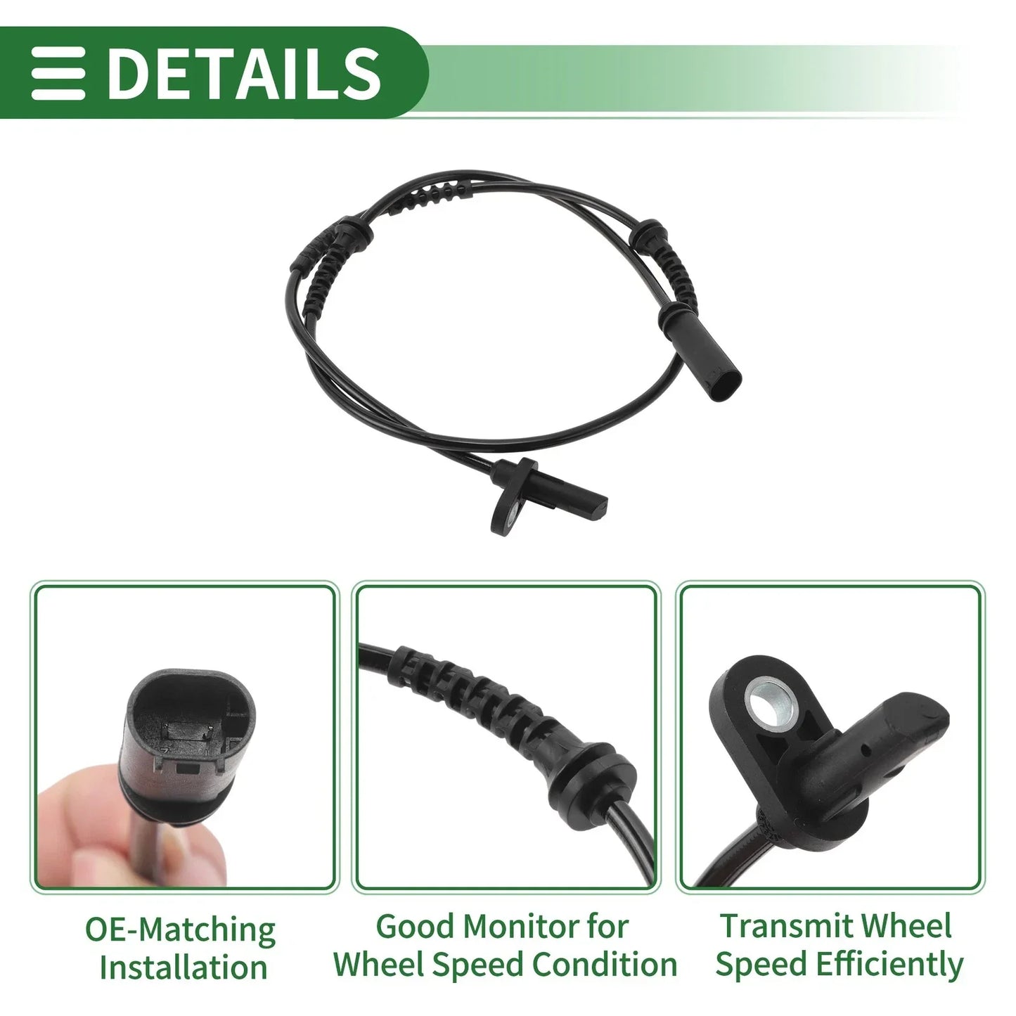 ABS Wheel Speed Sensor for BMW 650i (2012-2016)