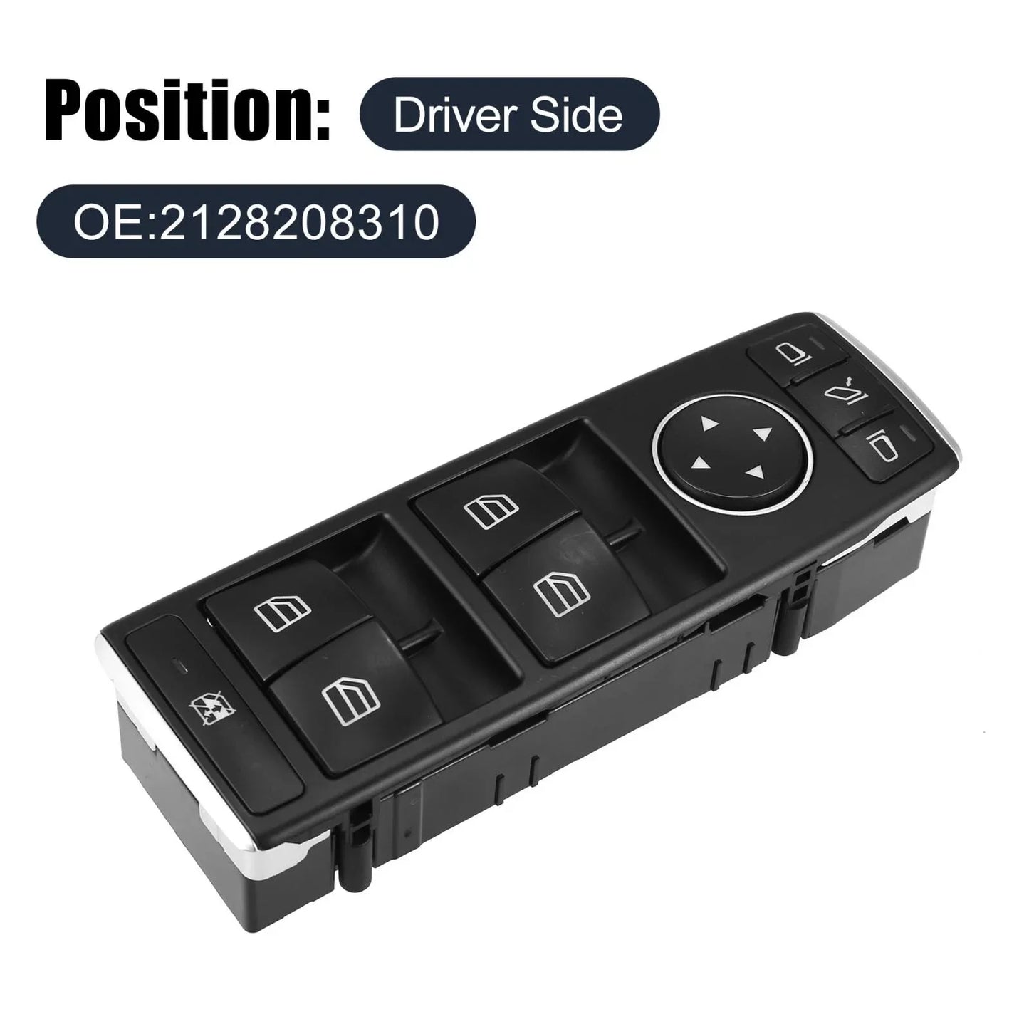Master Power Window Switch for Mercedes-Benz C200 C250 (2010-2014)
