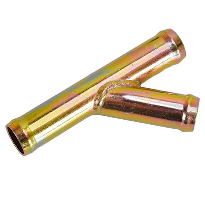 5 x 3/4" Heater Hose Fitting Straight Y Wye Coolant Pipe Connector for A7