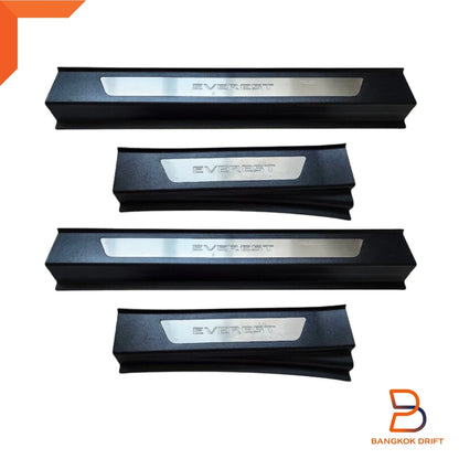 LED Door Sill Scuff Plate Blue Light for Ford Everest (2022-2025)