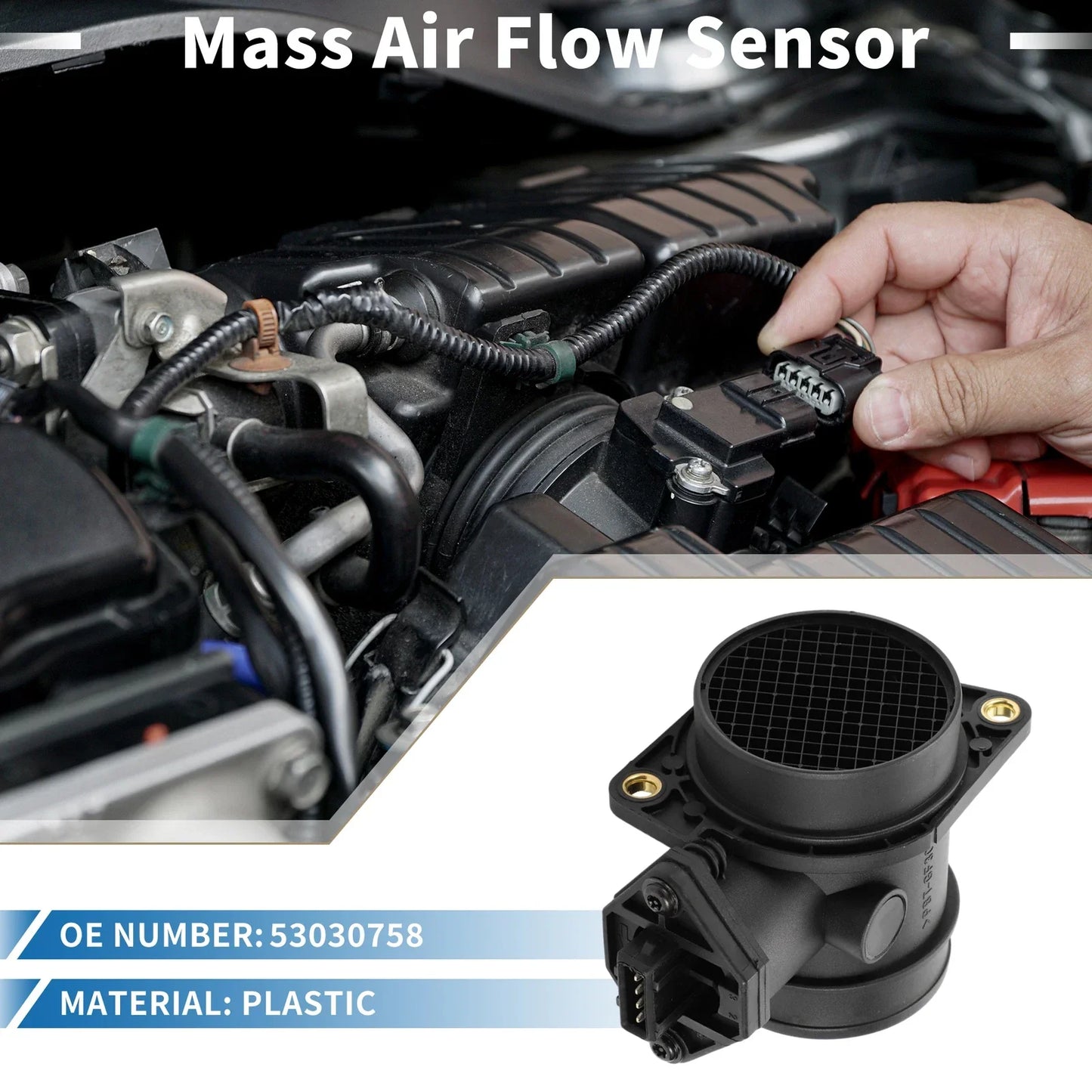 MAF Mass Air Flow Sensor for Jeep, Dodge, Chrysler (2005-2010)