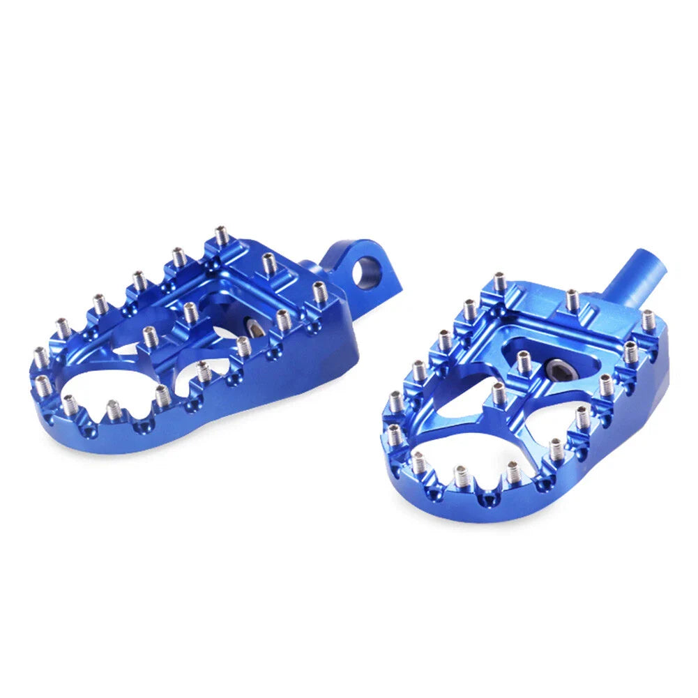 CNC Wide MX Style Foot Pegs for Harley Sportster, Softail