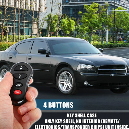 Keyless Entry Remote Key Shell Cover for Jeep & Dodge