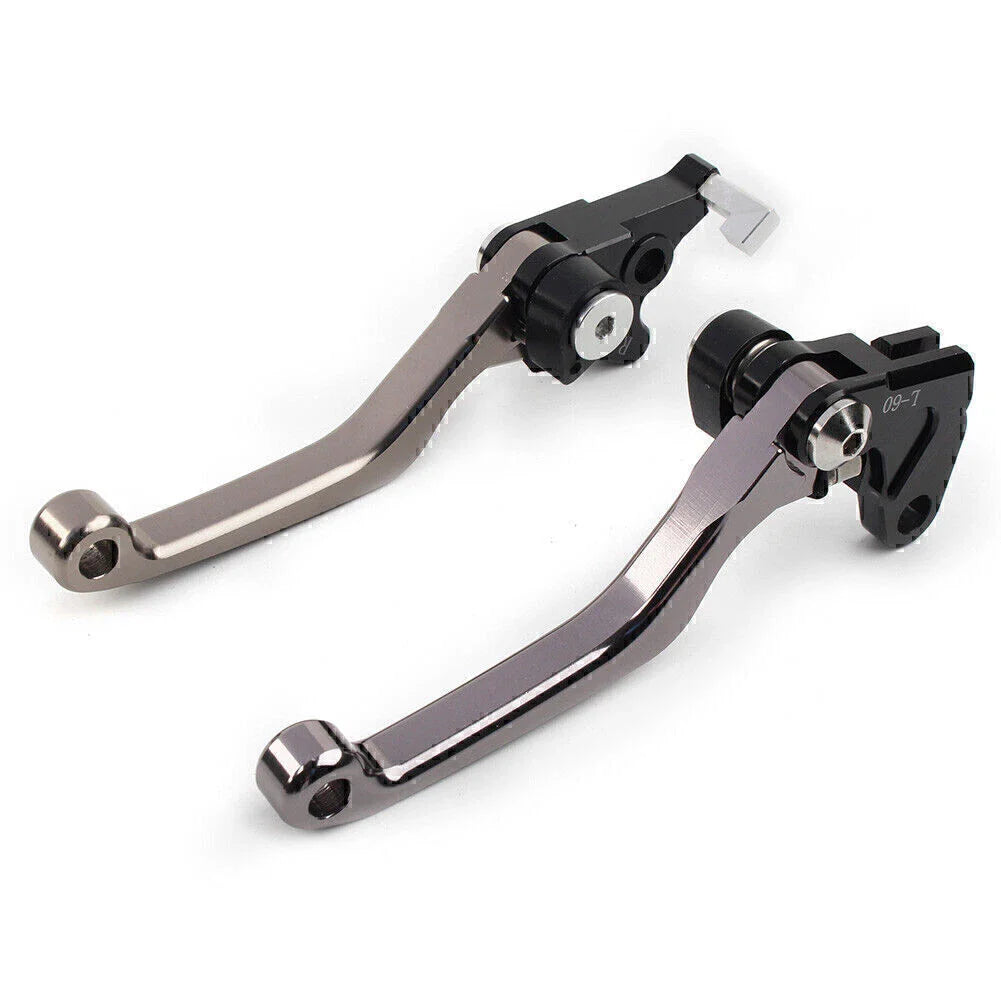 Aluminum Pivot Dirt Clutch Brake Levers for Kawasaki KLX250 D-Tracker (93-97)