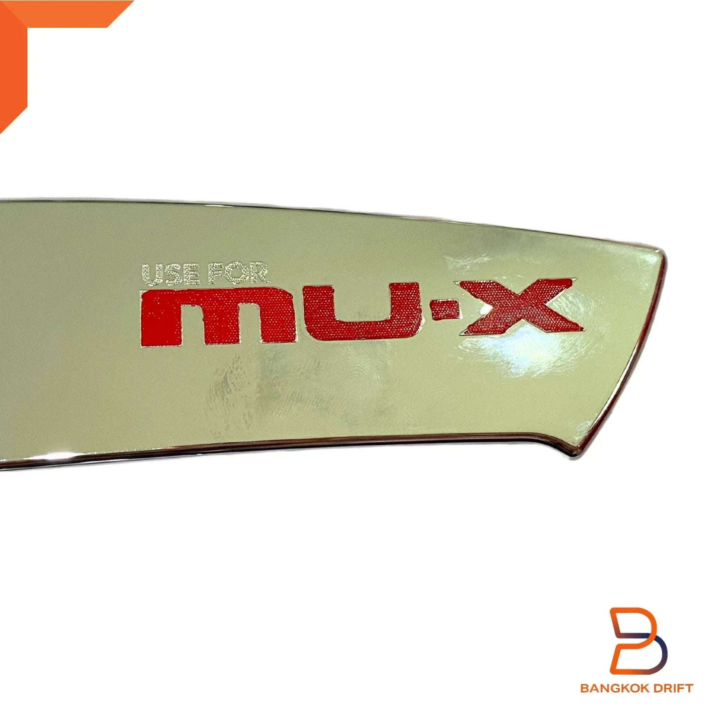 4 x Inner Handle Bowl Cover Trim for Isuzu MU-X SUV LS (2014-2019) Chrome Red