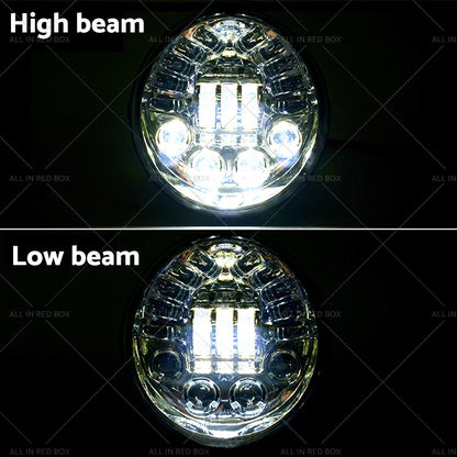 LED Headlight Hi/Lo Lamp for Harley Davidson VROD V-Rod VRSC VRSCA (2002-2017)