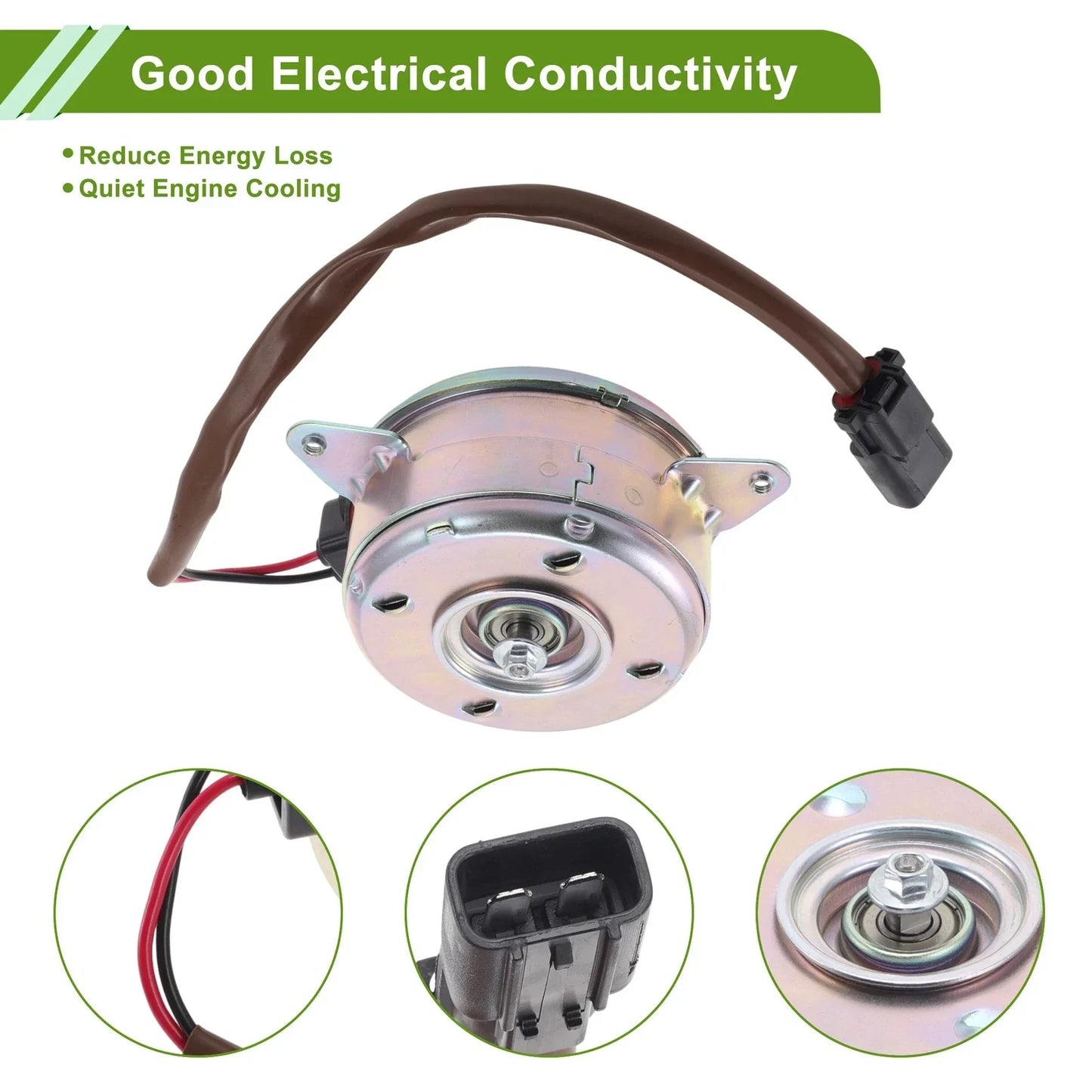 Radiator Fan Motor for Honda CR-V (2010-2016) 1 x Motor
