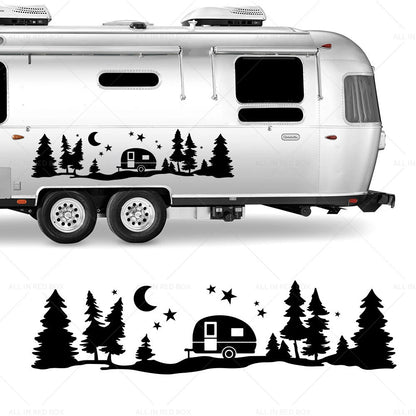 Vinyl Decal Sticker for Camper Van Motorhome Caravan Adventure