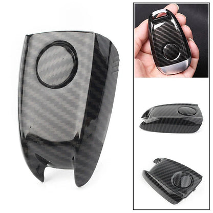 ABS Key FOB Remote Cover Case Carbon Fiber for Alfa Romeo Giulia Stelvio (17-20)