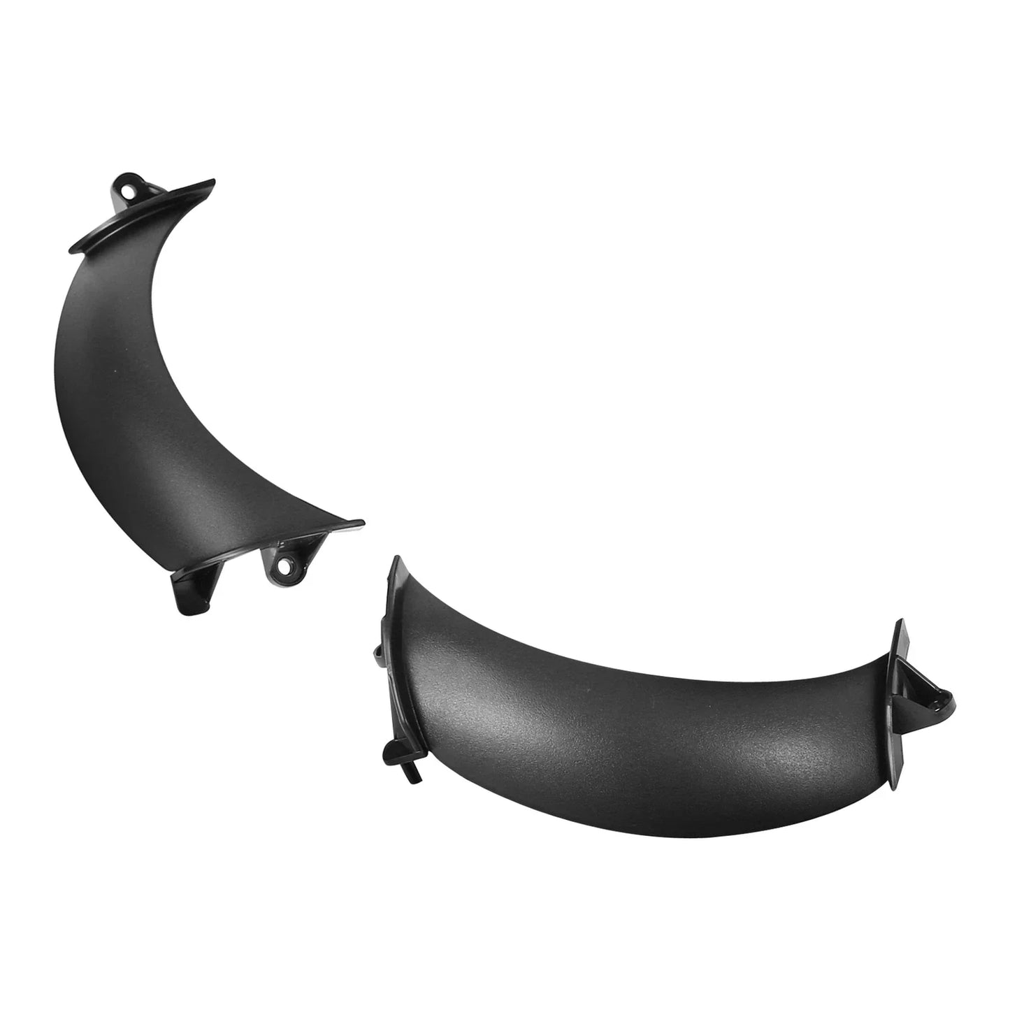 Black Front Headlight Fairing Vents for Harley Touring Road Glide (2015-2024)