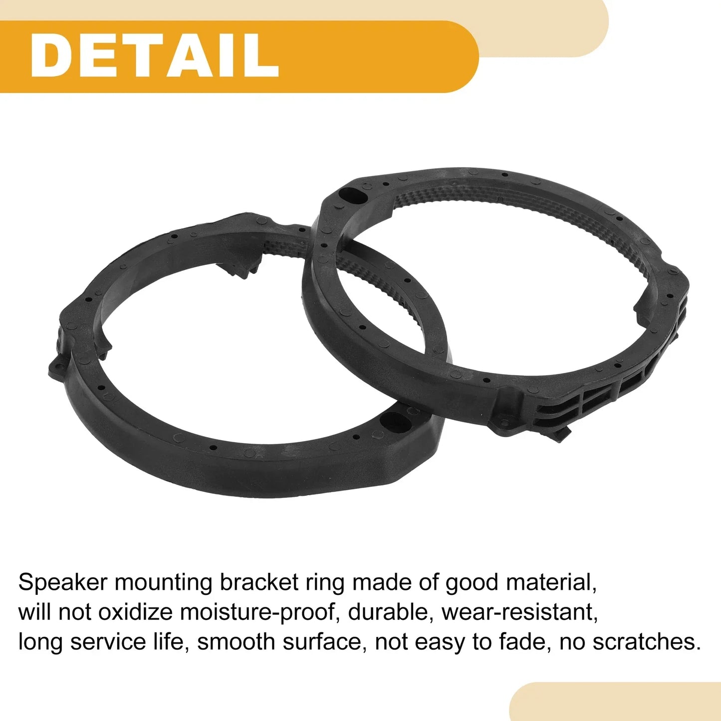 6.5" Speaker Subwoofer Mounting Spacer Bracket Ring for Honda