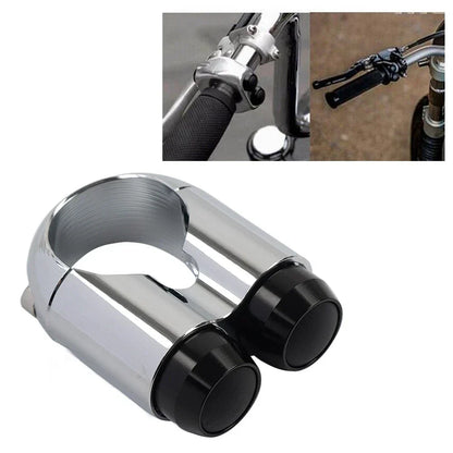 Handlebar Switch 2 Button Horn Light Control for Harley Dyna (2006-2023)