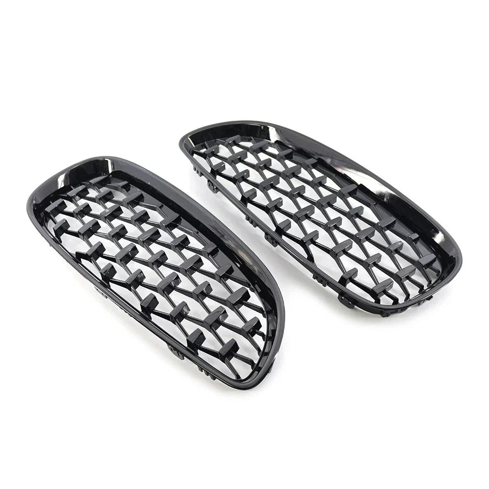 Front Upper Bumper Mesh Grille for BMW E89 Z4 (2009-2016) Gloss Black