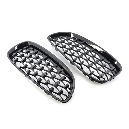 Front Upper Bumper Mesh Grille for BMW E89 Z4 (2009-2016) Gloss Black
