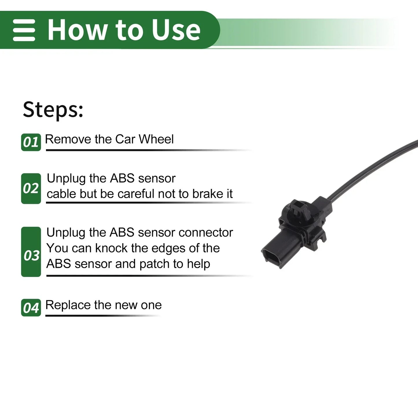 ABS Wheel Speed Sensor for Honda Accord (2014-2018)