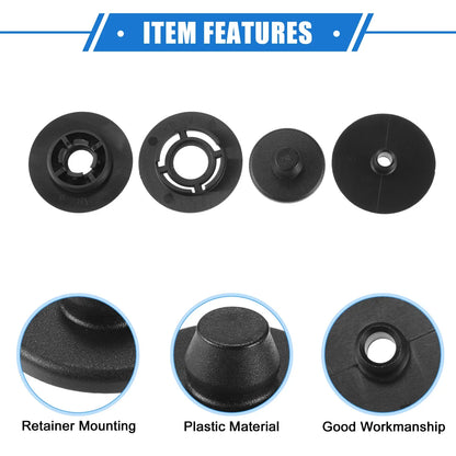 2 x Car Holder Retainers for Volkswagen Audi Plastic Black