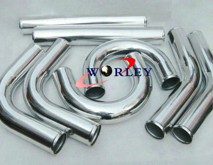 1.5" 38MM 135�� Elbow Aluminum Turbo Intercooler Pipe Hose Tube