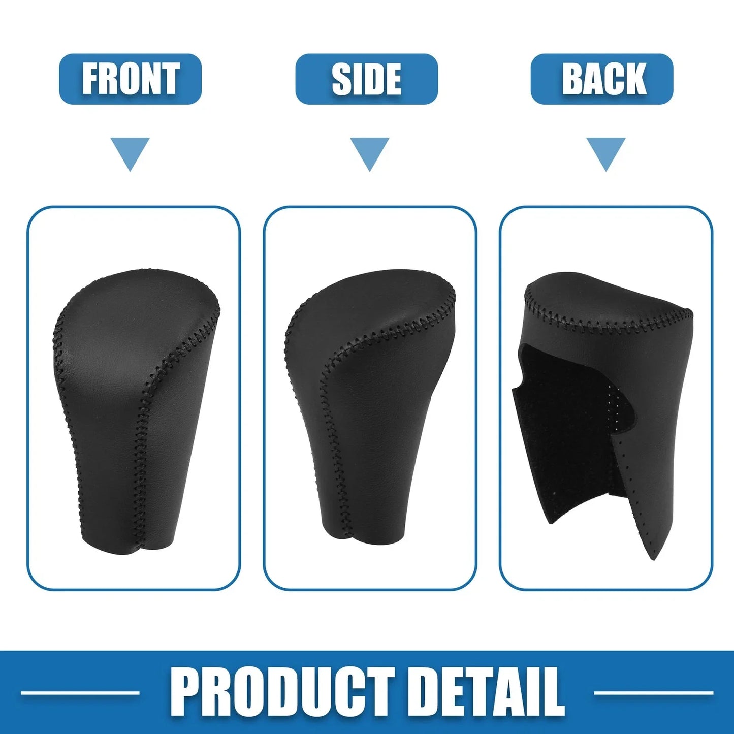 Gear Shift Lever Cover for Honda Accord 2008-2012 Black Interior Trim