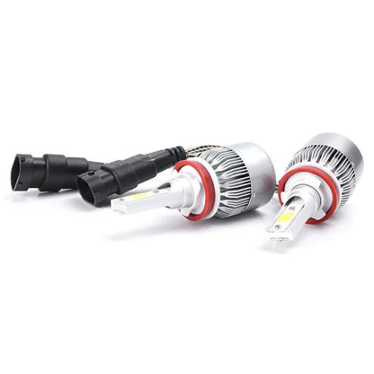36W COB LED White Headlight Bulbs for H8 H9 H11 (6000K)