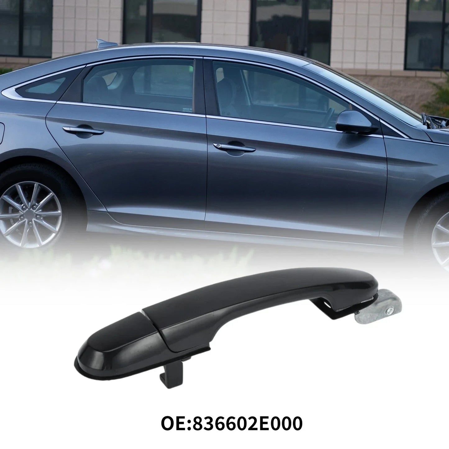 Rear Right Exterior Door Handle for Hyundai Tucson (2005-2009) - 1 Pcs
