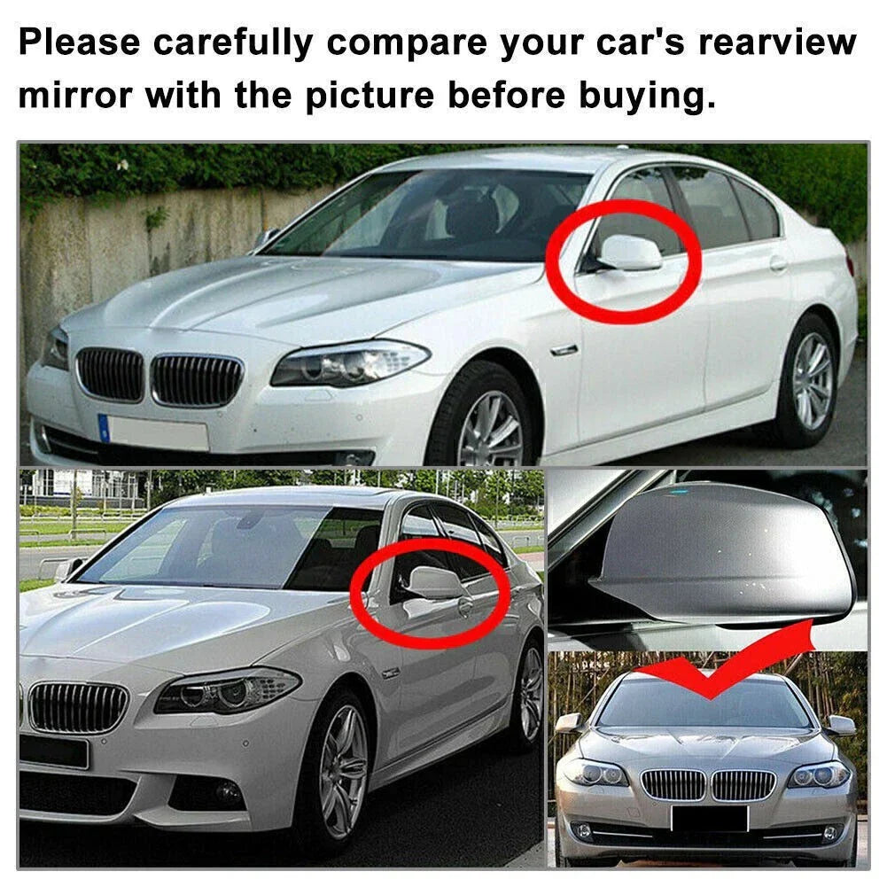 Rearview Mirror Cover Trim for BMW 5 Series F10 M5 (2010-2013)
