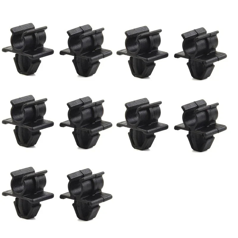 10 x Bonnet Rod Support Holder Clips for Nissan (Fits Various Models)