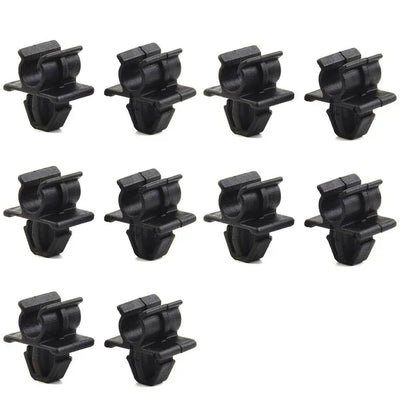 10 x Bonnet Rod Support Holder Clips for Nissan (Fits Various Models)