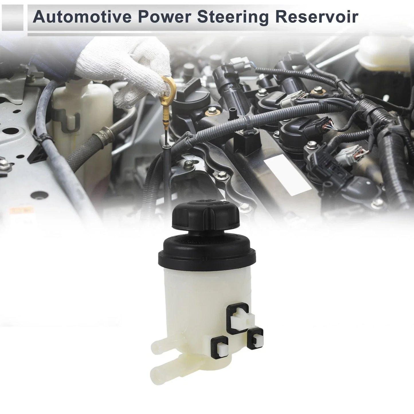 Power Steering Reservoir for Hyundai Genesis Coupe 2008-2016 1 x Beige
