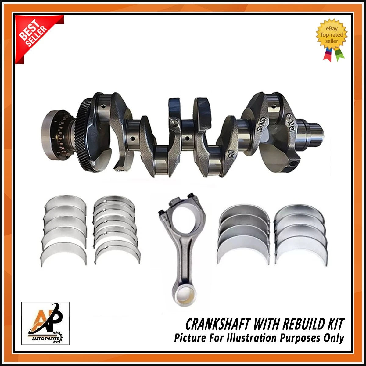 Crankshaft Rebuild Kit for Land Rover Jaguar 2.0 204DTD (2005–2015)