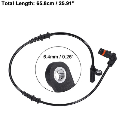 2 x ABS Wheel Speed Sensors for Mercedes-Benz (A2035400417)