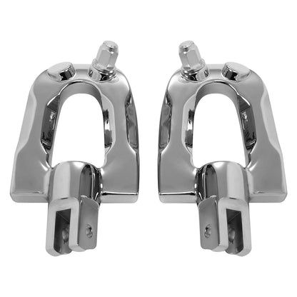 Chrome Foot Peg Footrest for Harley Softail Fat Boy Low Rider (2018-2025)